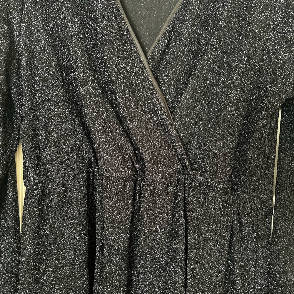White Birch Crossover Wrap Dress - 3X - Picture 2 of 6